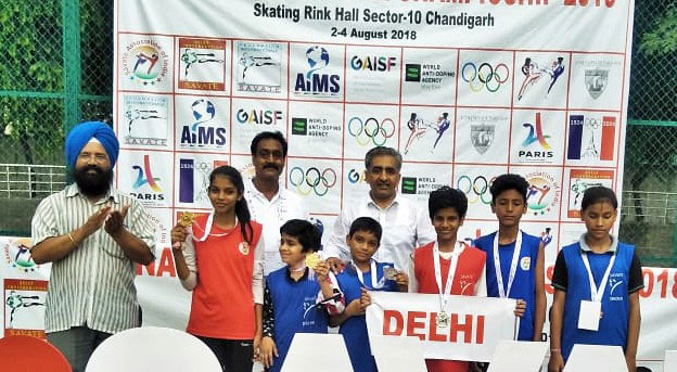 राष्ट्रीय स्वाते फ्रेंच बॉक्सिंग में दिल्ली टीम ने तीन स्वर्ण सहित छः पदक जीते