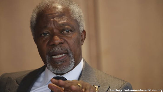 World grieves the death of Kofi Annan