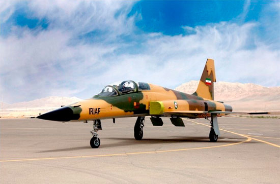 Iran unveils native fighter jet, boasts USA to avoid conflict