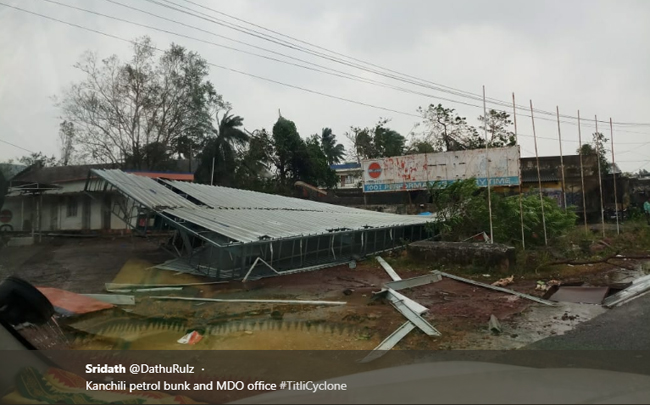 Cyclone Titli leaves 8 dead, wreaks havoc in Odisha, Andhra Pradesh