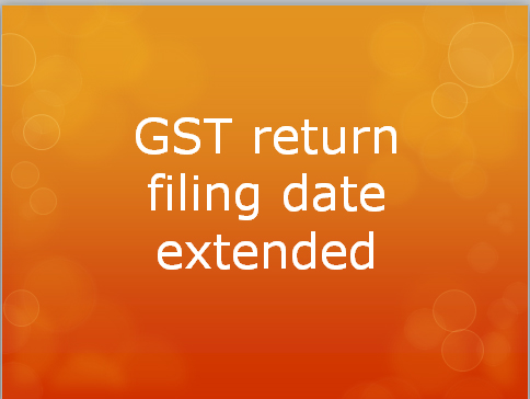 Finance Ministry extends GST return filing date; Check full details here