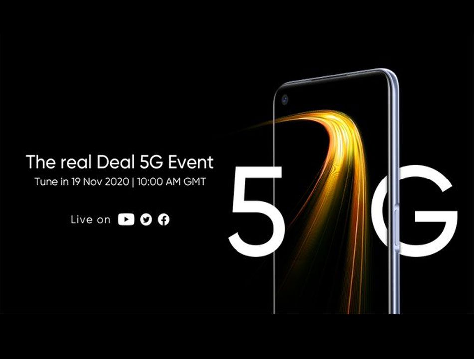 Realme 7 5G to be launched on November 19, Phone to feature a 5,000mAh powerful battery