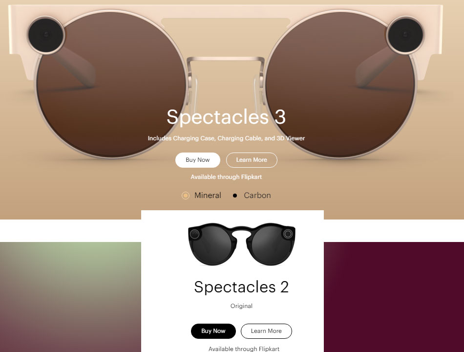 Snap to introduce Spectacles 2, Spectacles 3 in India
