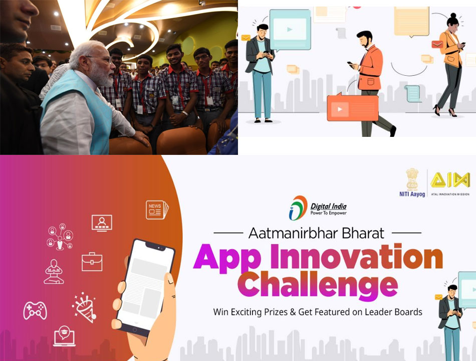 PM Modi declares Aatmanirbhar Bharat App Innovation Challenge