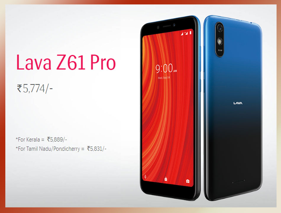 Lava Z61 Pro to release in India