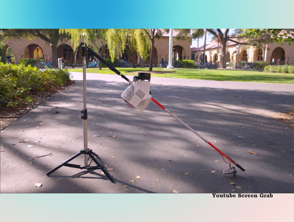 Stanford Researchers make a Self-Navigating Smart Cane 